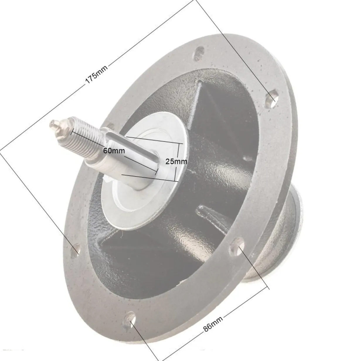 Adapter kosiarki Ferris kpl. IS2100 IS2600 F160Z F210Z CZĘŚĆ ORYGINALNA 5100993