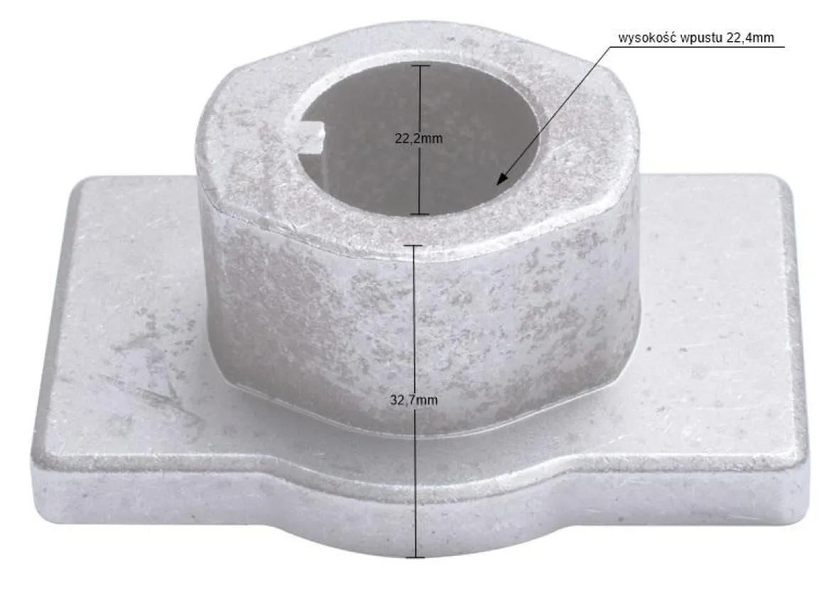 Adapter kosiarki Husky Jet 55S 22.2 RO8753