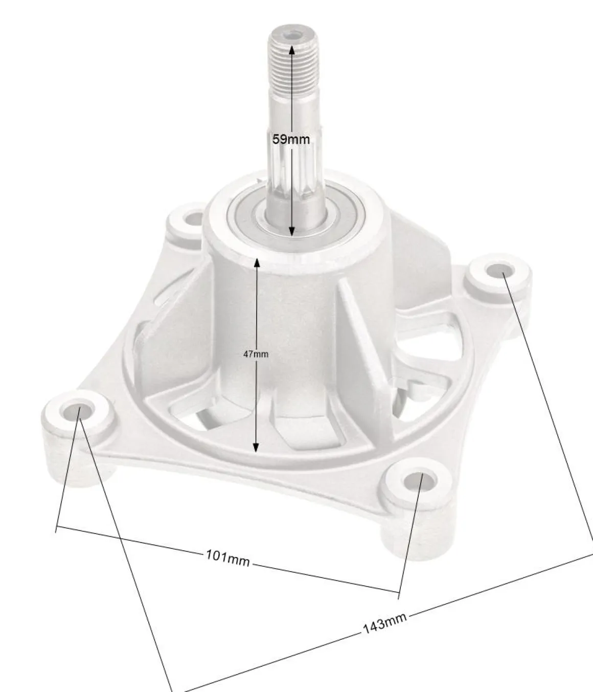 Adapter kosiarki Husqvarna CTH; TC RO16024