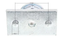 Adapter kosiarki Husqvarna Jet 55S;R52S 25.4 RO12728