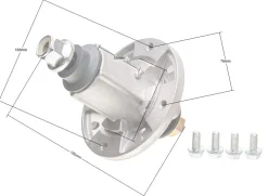 Adapter kosiarki John Deere 42cal gw7ram 510032