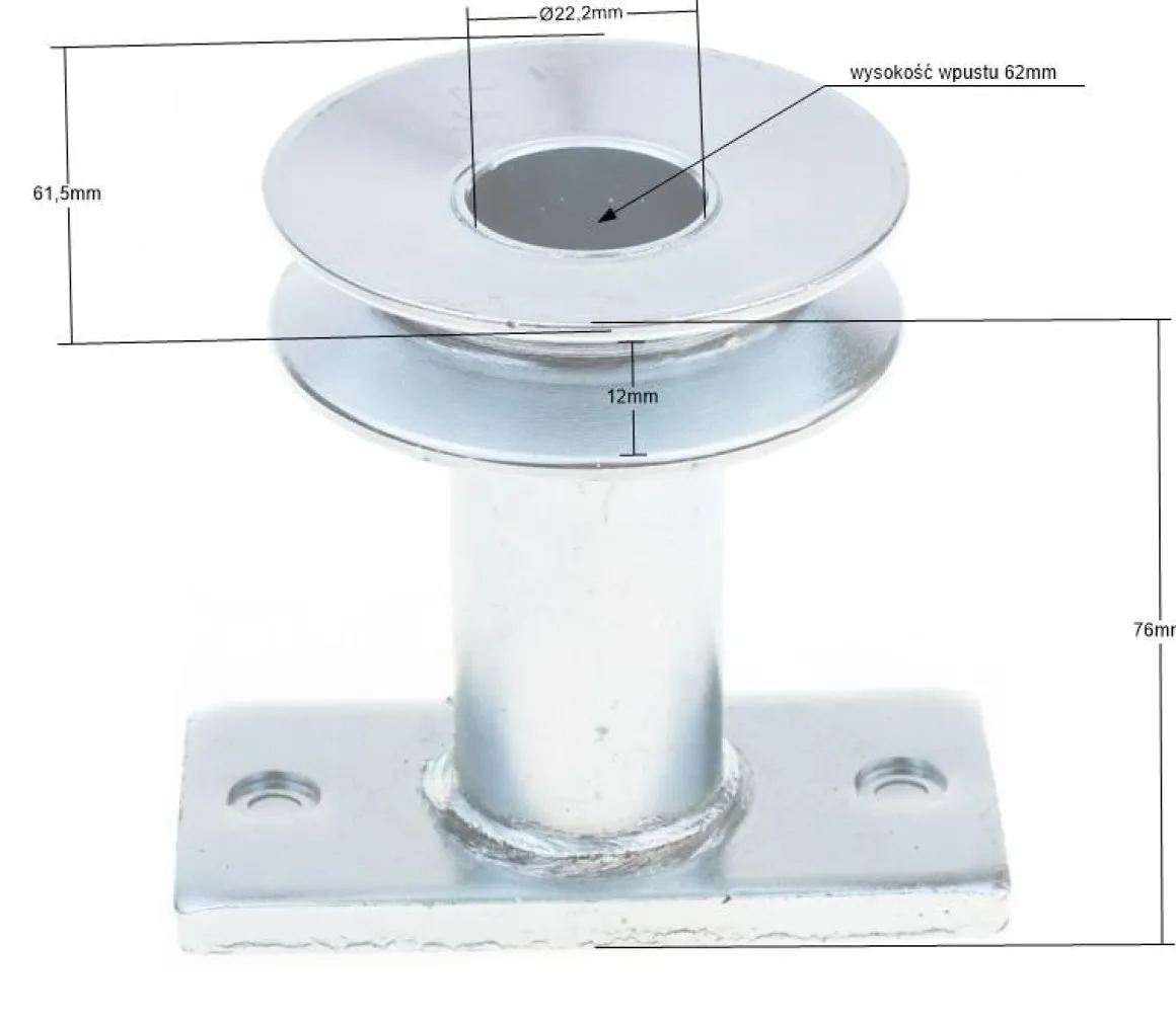 Adapter kosiarki MTD z napędem 8R19-65