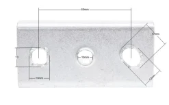 Adapter kosiarki NAC HYUNDAI URSUS wał 22.2mm NZ329