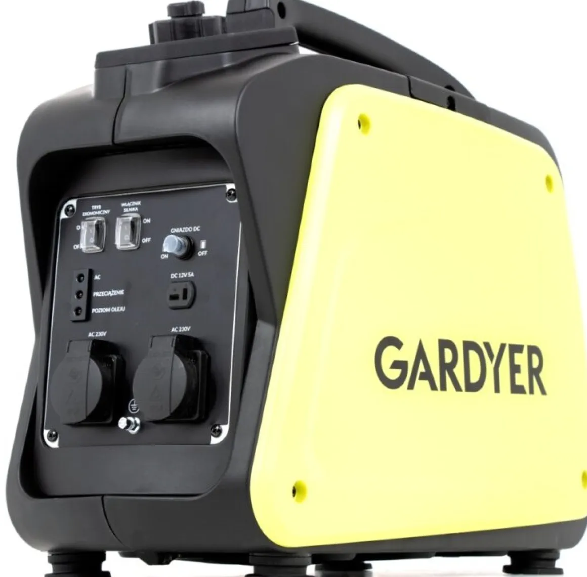 AGREGAT PRĄDOTWÓRCZY GENERATOR PRĄDU INWERTEROWY GARDYER GI2000 2kW - OFICJALNY DYSTRYBUTOR - AUTORYZOWANY DEALER GARDYER
