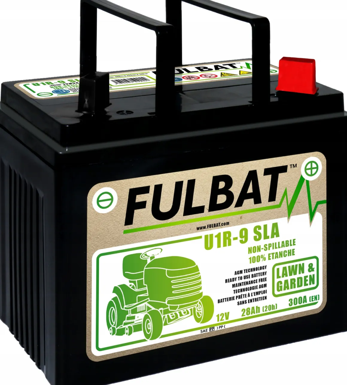AKUMULATOR BATERIA DO TRAKTORKA FULBAT U1R-9 Garden 12V 28Ah 300A P+ SLA/AGM 550902 - OFICJALNY DYSTRYBUTOR - AUTORYZOWANY DEALER CEDRUS