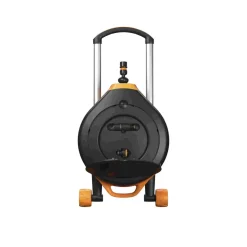 Automatyczny bęben z wężem FISKARS XL 1067548 z kółkami 20 m + 7 m, obrót 360°