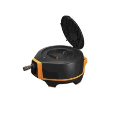 Automatyczny bęben z wężem ogrodowym FISKARS XL 1067549, 25 m, obrotowy 360°