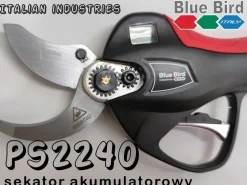 BLUE BIRD PS 22-40 / 2,5AH SEKATOR NOŻYCE DO ŻYWOPŁOTU OGRODOWY RĘCZNY DO GAŁĘZI ROŚLIN KRZEWÓW KRZAKÓW
