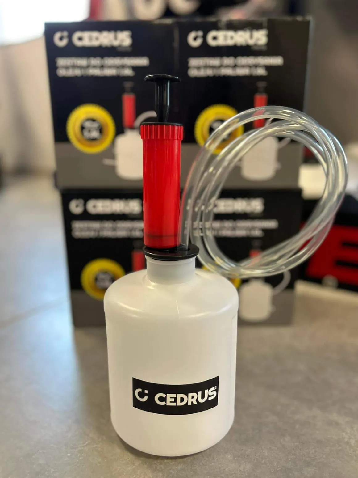 CEDRUS ACC0018 ZESTAW NAPRAWCZY SERWISOWY ODSYSACZ ODSYSARKA DO OLEJU SILNIKOWEGO I PALIWA WYSYSARKA 1.6 L DO SILNIKÓW - EWIMAX - OFICJALNY DYSTRYBUTOR - AUTORYZOWANY DEALER CEDRUS