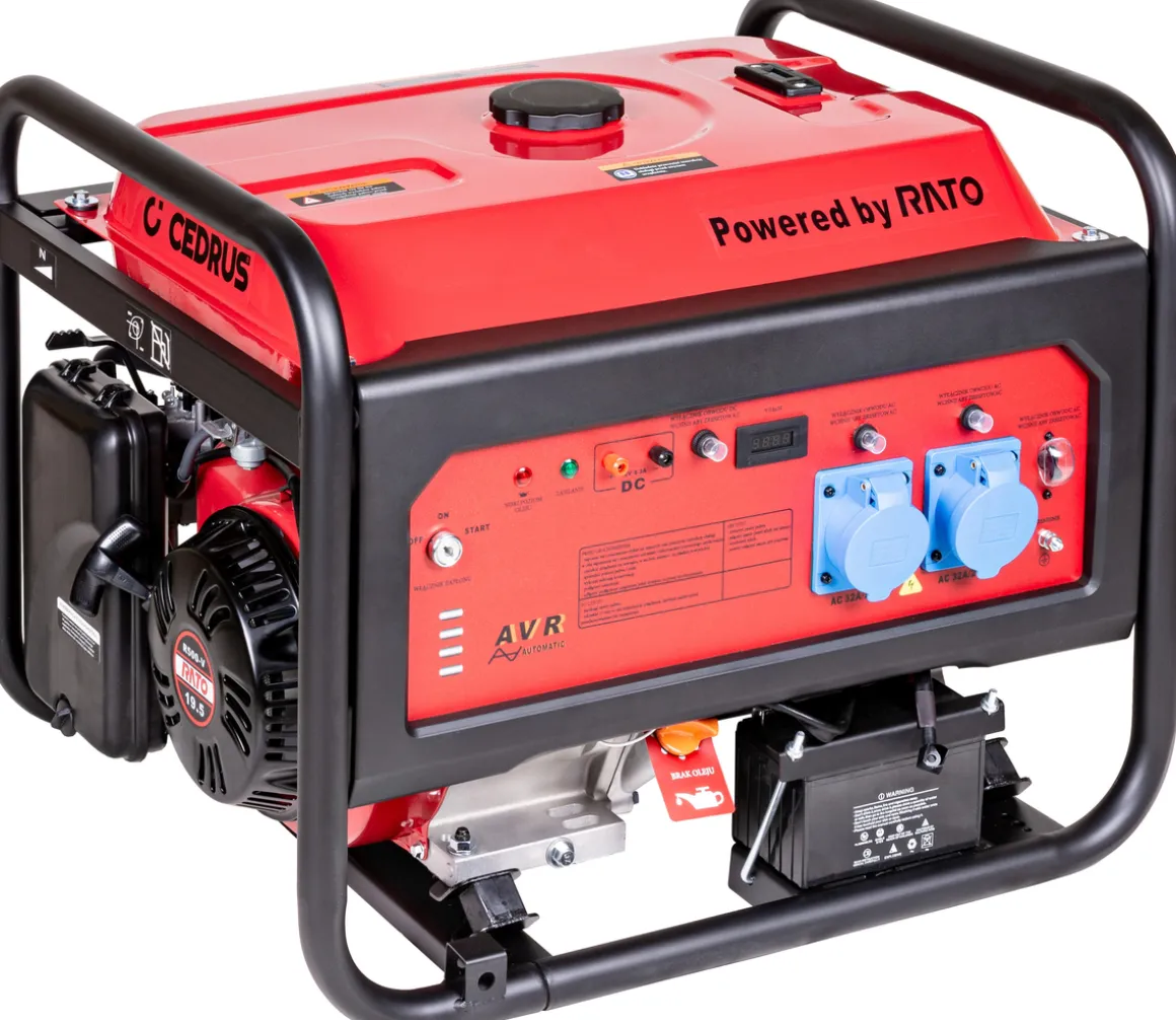 CEDRUS AG8E-1F AGREGAT PRĄDOTWÓRCZY GENERATOR 230V 8,5 KW 8500W - EWIMAX - OFICJALNY DYSTRYBUTOR - AUTORYZOWANY DEALER CEDRUS