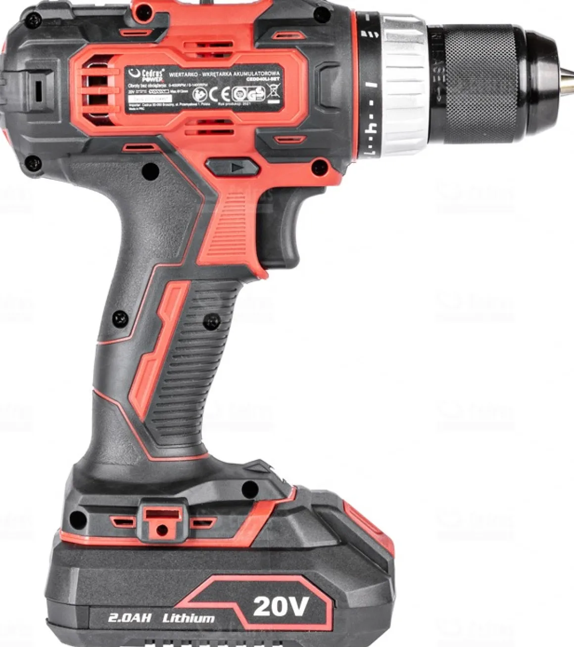 CEDRUS CEDD40LI-SET WKRĘTARKA AKUMULATOROWA 20 V WKRĘTARKO-WIARTARKA 2Ah Z BATERIĄ I ŁADOWARKĄ W WALIZCE EWIMAX- OFICJALNY DYSTRYBUTOR - AUTORYZOWANY DEALER CEDRUS