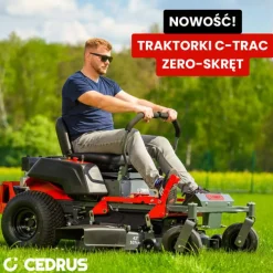 Cedrus C-TRAC Z107 traktorek ogrodowy kosiarka samojezdna Zero Turn 107 cm 24 KM