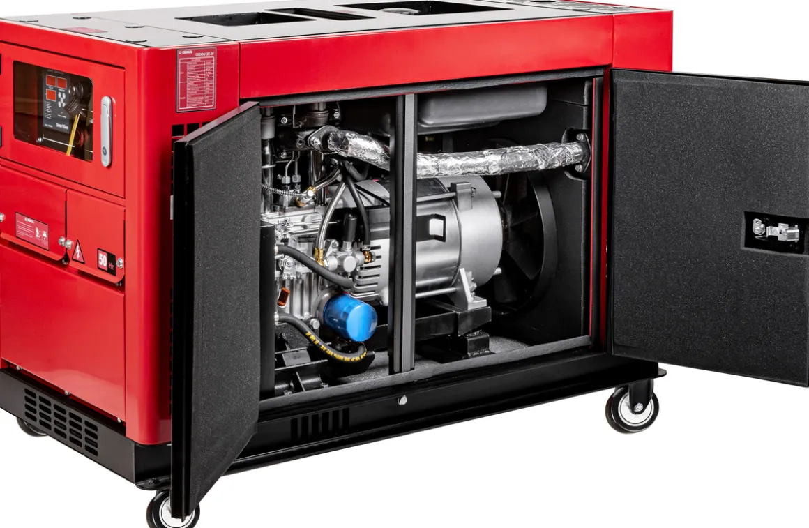 CEDRUS DG12E-3F AGREGAT GENERATOR PRĄDOTWÓRCZY 12kW / 20 KM 230/400V AVR WERSJA WYCISZONA SILENT CEDRUS 12 kW KD292FA DIESEL