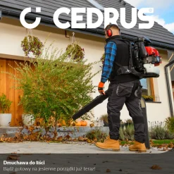 CEDRUS DM05 ODKURZACZ DMUCHAWA SPALINOWA OGRODOWA DO LIŚCI DM05PRO PROFESJONALNY - OFICJALNY DYSTRYBUTOR - AUTORYZOWANY DEALER CEDRUS