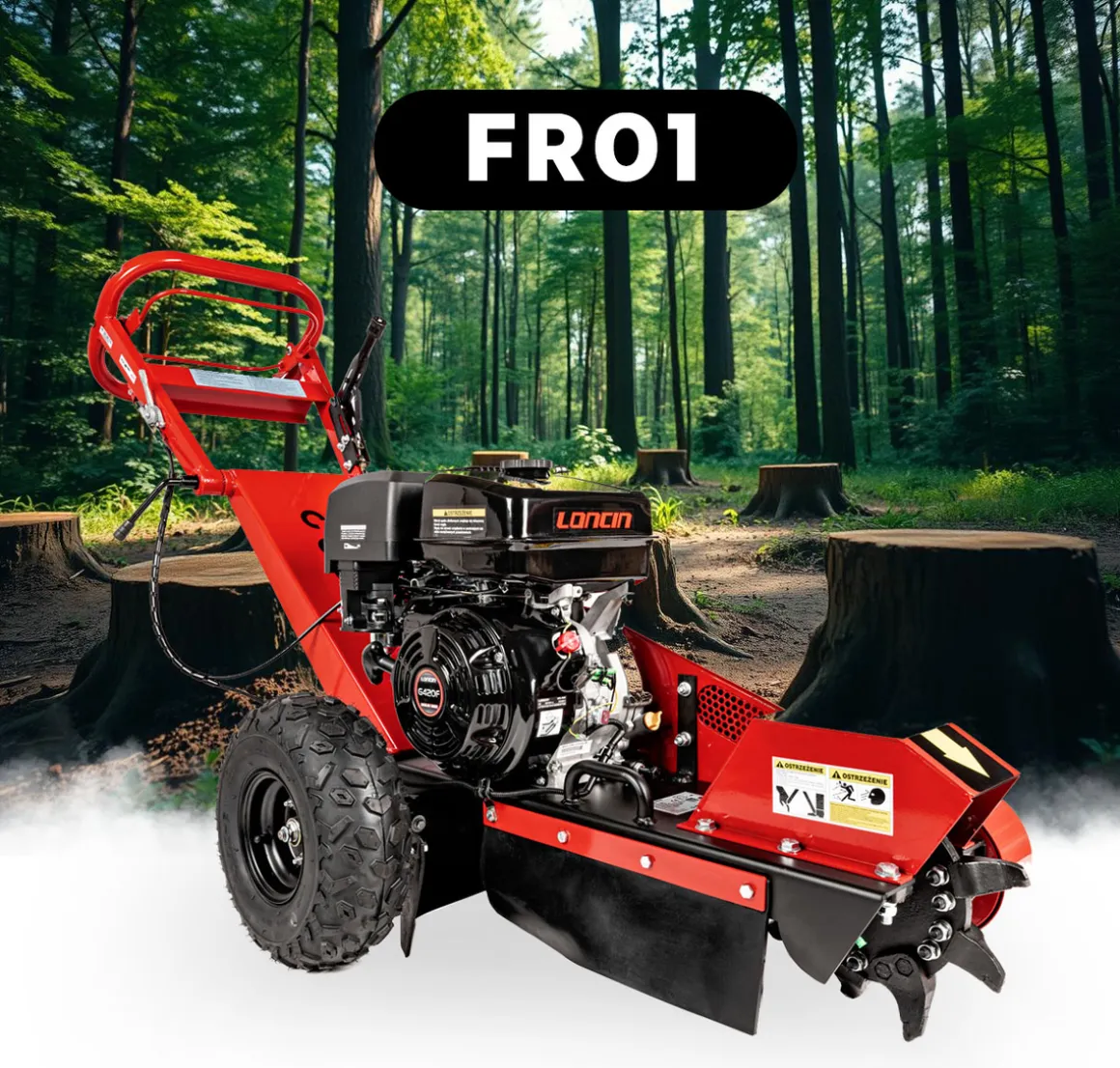 CEDRUS FR01 FREZ FREZARKA DO USUWANIA PNI KORZENI KARCZOWNIK DRZEW 15 KM - EWIMAX - OFICJALNY DYSTRYBUTOR - AUTORYZOWANY DEALER CEDRUS
