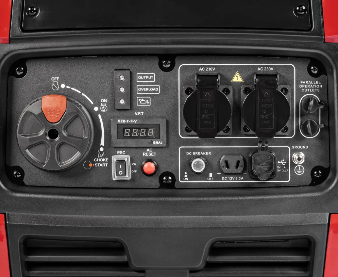 CEDRUS IN3000E AGREGAT GENERATOR INWERTOROWY PRĄDOTWÓRCZY INWERTEROWY WALIZKOWY 230V 3.3 KW ESTART - ROZRUSZNIK EWIMAX - OFICJALNY DYSTRYBUTOR - AUTORYZOWANY DEALER CEDRUS