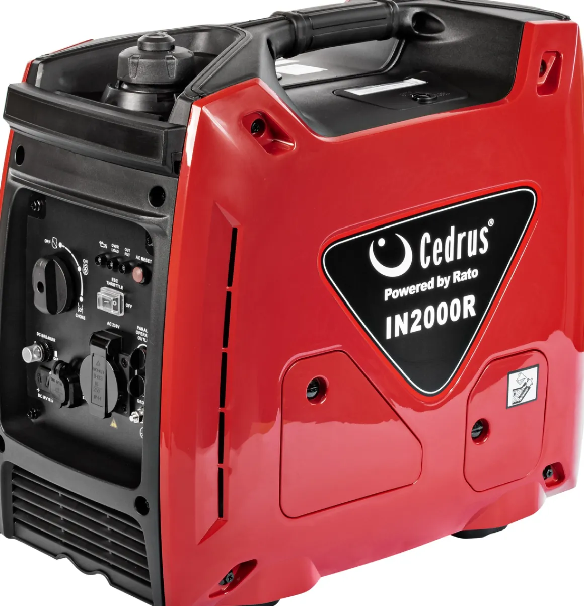 CEDRUS IN2000R AGREGAT GENERATOR INWERTOROWY PRĄDOTWÓRCZY INWERTEROWY WALIZKOWY 230V 1900W EWIMAX - OFICJALNY DYSTRYBUTOR - AUTORYZOWANY DEALER CEDRUS