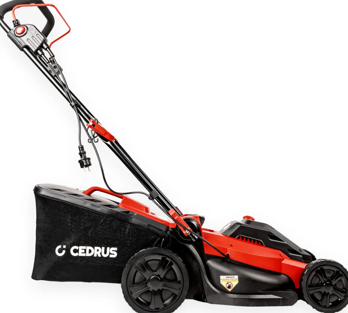 CEDRUS KE40 KOSIARKA ELEKTRYCZNA DO TRAWY 1800W / 40cm - EWIMAX - OFICJALNY DYSTRYBUTOR - AUTORYZOWANY DEALER CEDRUS