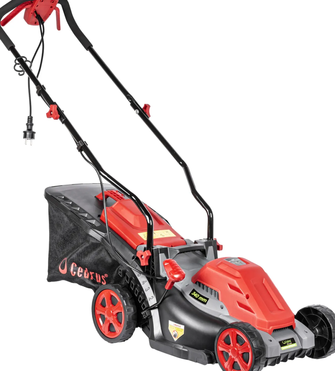 CEDRUS KE34 KOSIARKA ELEKTRYCZNA DO TRAWY 1400W / 34cm - EWIMAX - OFICJALNY DYSTRYBUTOR - AUTORYZOWANY DEALER CEDRUS