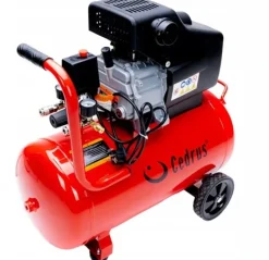 CEDRUS KM50-1T SPRĘŻARKA TŁOKOWA KOMPRESOR TŁOKOWY OLEJOWY 50L - EWIMAX - OFICJALNY DYSTRYBUTOR - AUTORYZOWANY DEALER CEDRUS