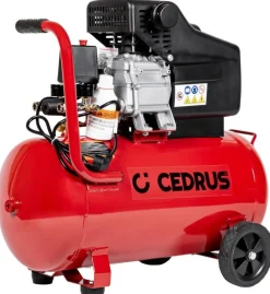 CEDRUS KM50-1T SPRĘŻARKA TŁOKOWA KOMPRESOR TŁOKOWY OLEJOWY 50L - EWIMAX - OFICJALNY DYSTRYBUTOR - AUTORYZOWANY DEALER CEDRUS