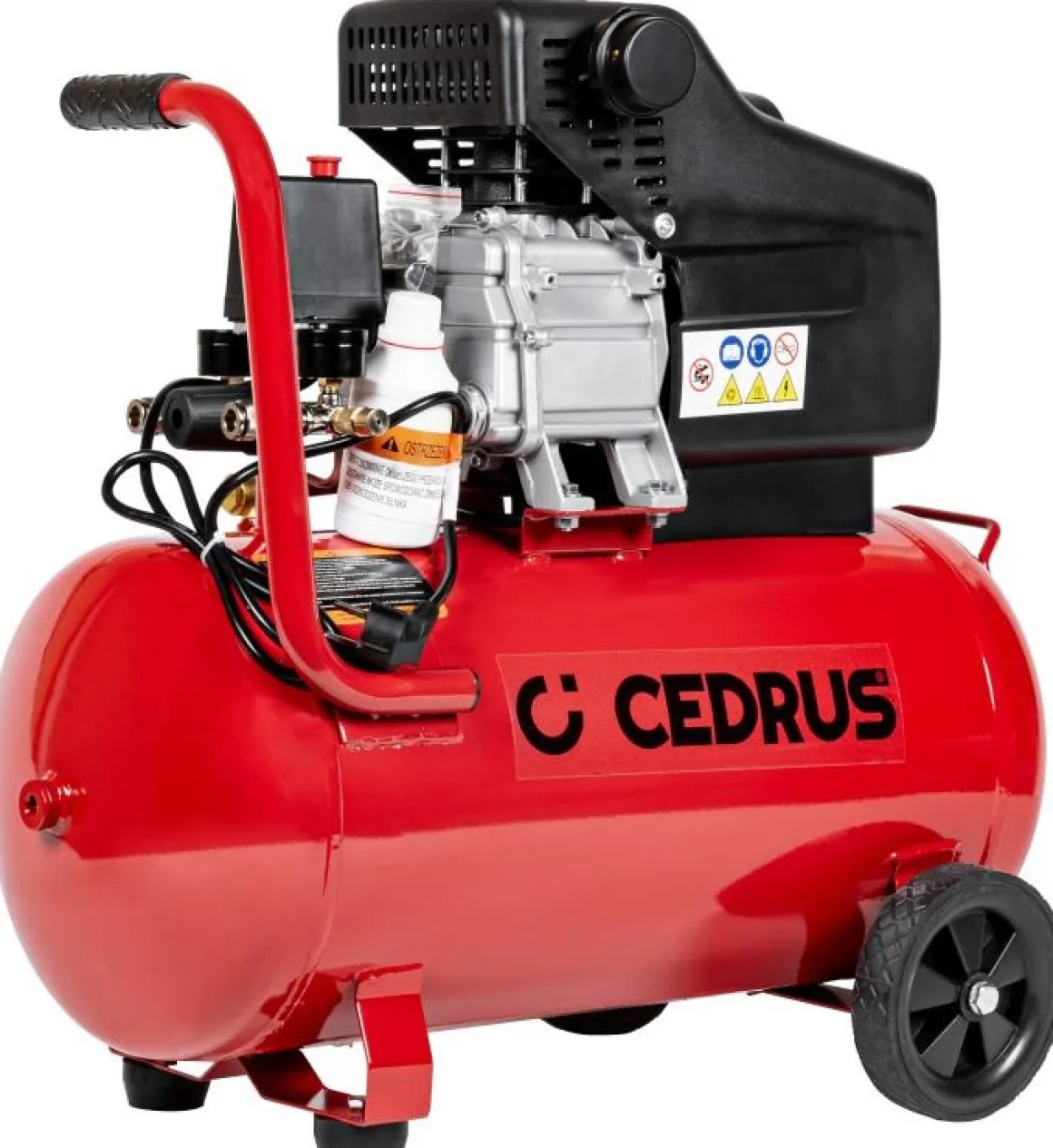 CEDRUS KM50-1T SPRĘŻARKA TŁOKOWA KOMPRESOR TŁOKOWY OLEJOWY 50L - EWIMAX - OFICJALNY DYSTRYBUTOR - AUTORYZOWANY DEALER CEDRUS