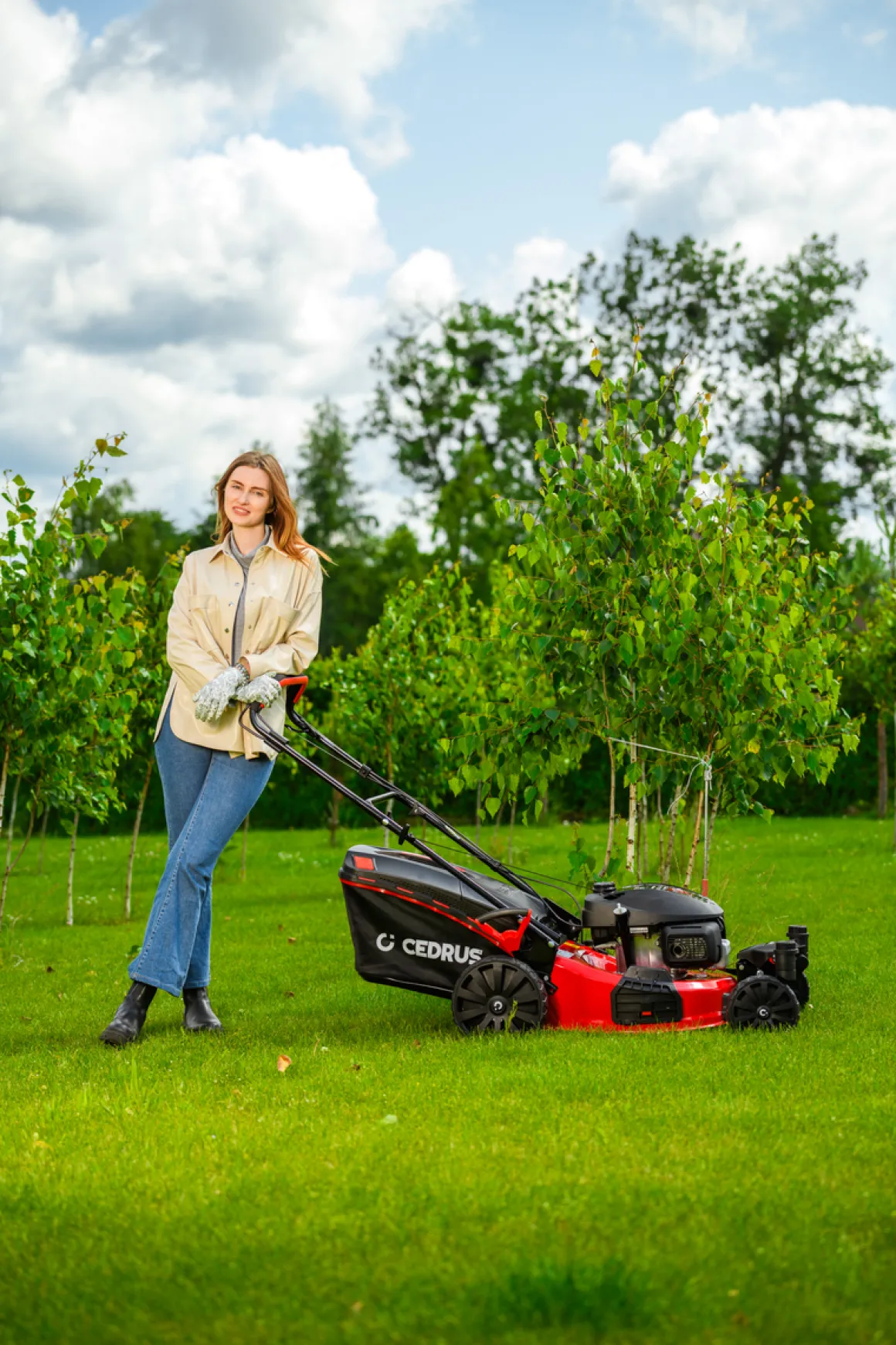 CEDRUS KS51S-H-ZT HONDA KOSIARKA SPALINOWA DO TRAWY Z NAPĘDEM 5w1 51cm / 4.6 KM HONDA GCV170 - EWIMAX - OFICJALNY DYSTRYBUTOR - AUTORYZOWANY DEALER CEDRUS