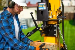 CEDRUS LS10 ŁUPARKA DO DREWNA HYDRAULICZNA ELEKTRYCZNA CEDRUS CEDLS10V PIONOWA RĘBAK NACISK 22 TONY - EWIMAX - OFICJALNY DYSTRYBUTOR - AUTORYZOWANY DEALER CEDRUS