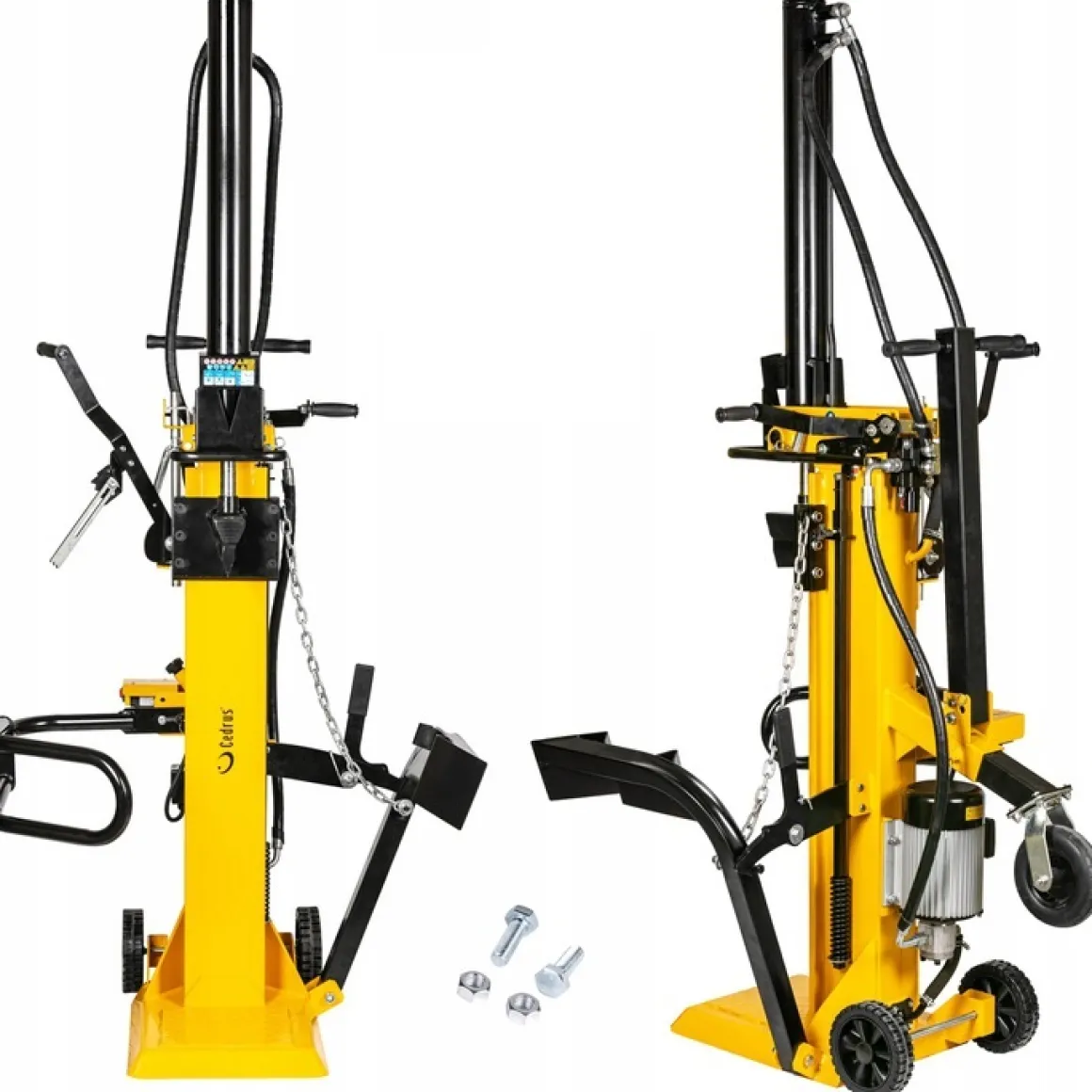 CEDRUS LS09 ŁUPARKA DO DREWNA HYDRAULICZNA ELEKTRYCZNA CEDRUS LS09V PIONOWA RĘBAK NACISK 14 TON CEDLS09V - EWIMAX - OFICJALNY DYSTRYBUTOR - AUTORYZOWANY DEALER CEDRUS