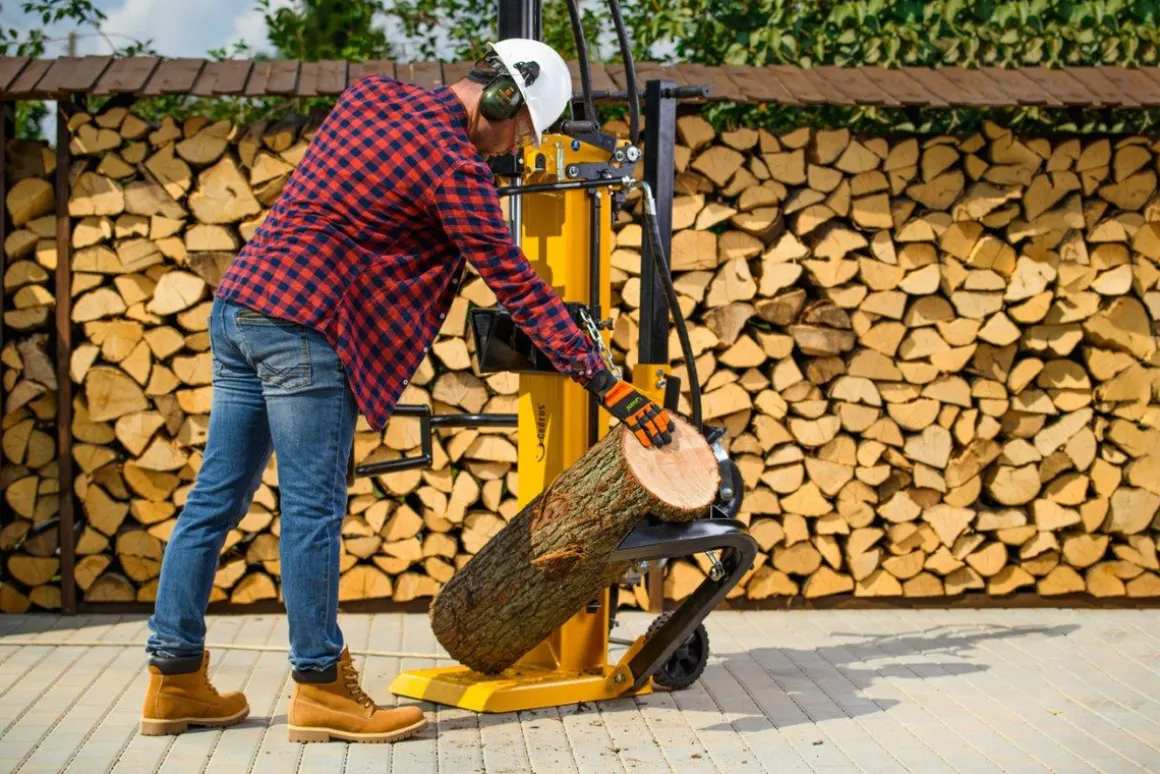 CEDRUS LS08 ŁUPARKA DO DREWNA HYDRAULICZNA ELEKTRYCZNA CEDRUS LS08V PIONOWA RĘBAK NACISK 11 TON CEDLS08V - EWIMAX - OFICJALNY DYSTRYBUTOR - AUTORYZOWANY DEALER CEDRUS