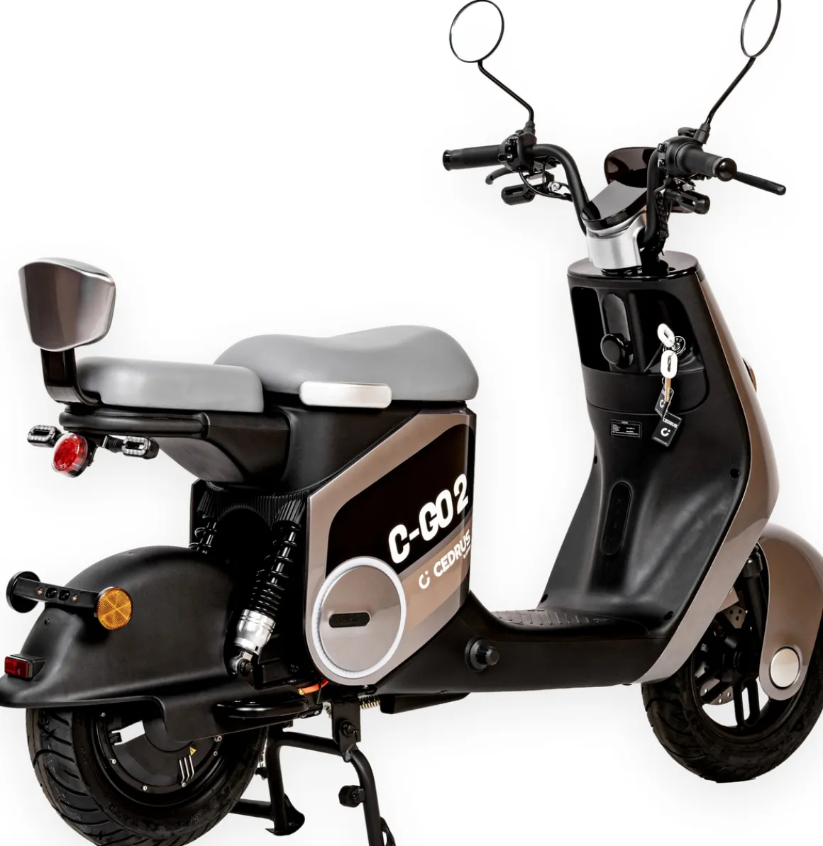 Cedrus Luyuan C-GO-2G-ZQQ2 skuter elektryczny e-skuter akumulatorowy szary
