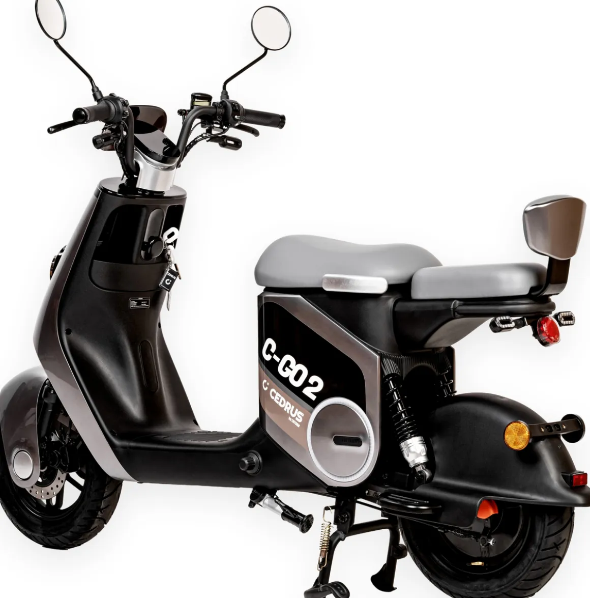 Cedrus Luyuan C-GO-2G-ZQQ2 skuter elektryczny e-skuter akumulatorowy szary