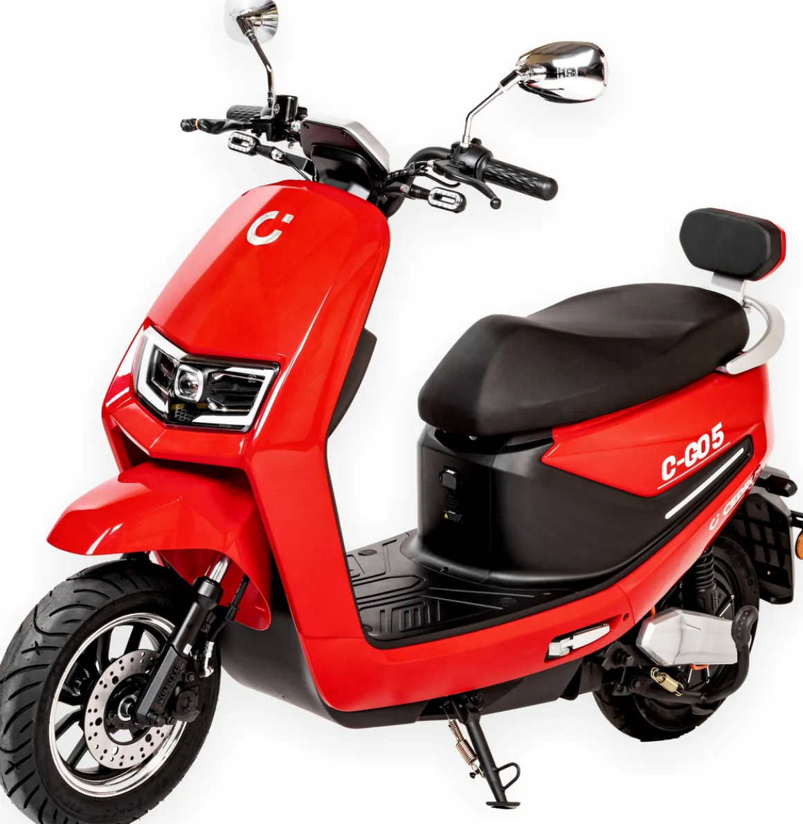 Cedrus Luyuan C-GO-5R-MB5 skuter elektryczny akumulatorowy motorower czerwony