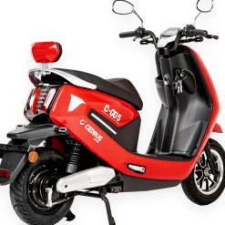 Cedrus Luyuan C-GO-5R-MB5 skuter elektryczny akumulatorowy motorower czerwony