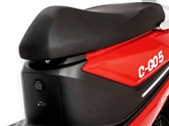 Cedrus Luyuan C-GO-5R-MB5 skuter elektryczny akumulatorowy motorower czerwony