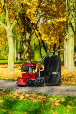 CEDRUS LV58 S PROFESJONALNY ODKURZACZ + WERTYKULATOR SPALINOWY DO LIŚCI 4w1 OGRODOWY DMUCHAWA NA KOŁACH JEZDNY Z NAPĘDEM 2w1 LV58S - OFICJALNY DYSTRYBUTOR - AUTORYZOWANY DEALER CEDRUS