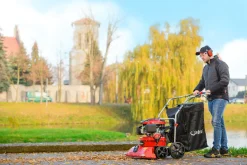 CEDRUS LV58 S PROFESJONALNY ODKURZACZ + WERTYKULATOR SPALINOWY DO LIŚCI 4w1 OGRODOWY DMUCHAWA NA KOŁACH JEZDNY Z NAPĘDEM 2w1 LV58S - OFICJALNY DYSTRYBUTOR - AUTORYZOWANY DEALER CEDRUS