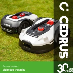 CEDRUS M12+ ROBOT KOSZĄCY KOSIARKA AUTOMATYCZNA DO TRAWY C-MOW 1200m2 - OFICJALNY DYSTRYBUTOR - AUTORYZOWANY DEALER CEDRUS