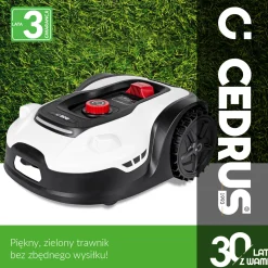 CEDRUS M6+ ROBOT KOSZĄCY KOSIARKA AUTOMATYCZNA DO TRAWY C-MOW 600m2 - OFICJALNY DYSTRYBUTOR - AUTORYZOWANY DEALER CEDRUS