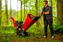 Cedrus RB02 rozdrabniacz spalinowy rębak do gałęzi 10 cm Loncin 6,5 KM