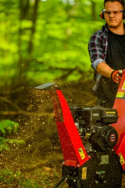 Cedrus RB02 rozdrabniacz spalinowy rębak do gałęzi 10 cm Loncin 6,5 KM