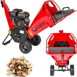 Cedrus RB02 rozdrabniacz spalinowy rębak do gałęzi 10 cm Loncin 6,5 KM