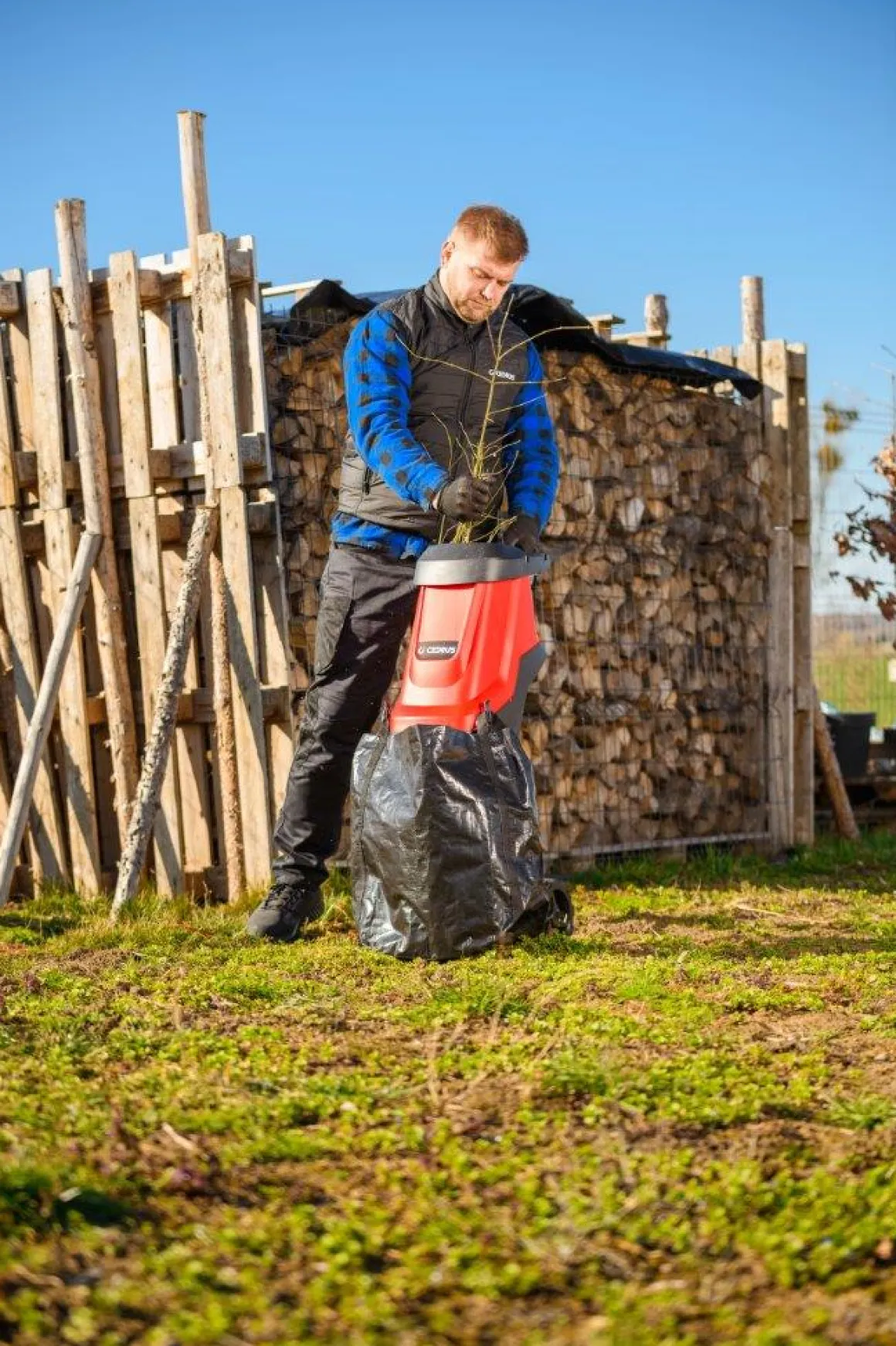 CEDRUS RE04 ROZDRABNIACZ ELEKTRYCZNY NOŻOWY RĘBAK DO GAŁĘZI OGRODOWY 2800W / 45mm - OFICJALNY DYSTRYBUTOR - AUTORYZOWANY DEALER CEDRUS