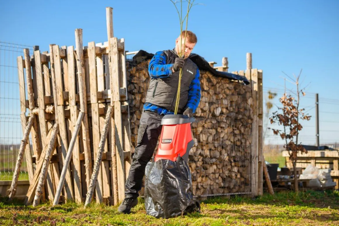 CEDRUS RE04 ROZDRABNIACZ ELEKTRYCZNY NOŻOWY RĘBAK DO GAŁĘZI OGRODOWY 2800W / 45mm - OFICJALNY DYSTRYBUTOR - AUTORYZOWANY DEALER CEDRUS