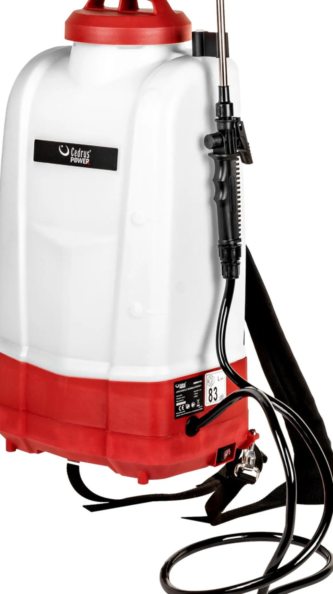 CEDRUS SC15Li ACCU OPRYSKIWACZ AKUMULATOROWY PLECAKOWY CIŚNIENIOWY TŁOKOWY 15L CEDSC15LI 20V POWER+ OFICJALNY DYSTRYBUTOR - AUTORYZOWANY DEALER CEDRUS