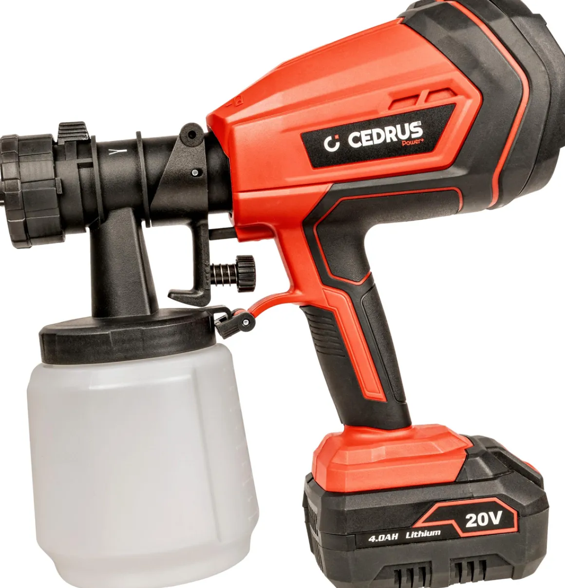 CEDRUS SP1000Li AGREGAT PISTOLET MALARSKI AKUMULATOROWY KOMPRESOR DO MALOWANIA NATRYSKOWEGO CEDSP1000LI 20V POWER+ OFICJALNY DYSTRYBUTOR - AUTORYZOWANY DEALER CEDRUS