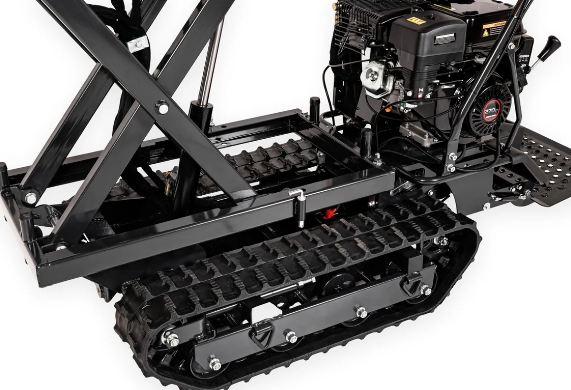 CEDRUS TR500GE-HD-L Transporter Spalinowy Gąsienicowy z Ładowaczem i Górnym Wysypem CEDTR500GE-HD-L