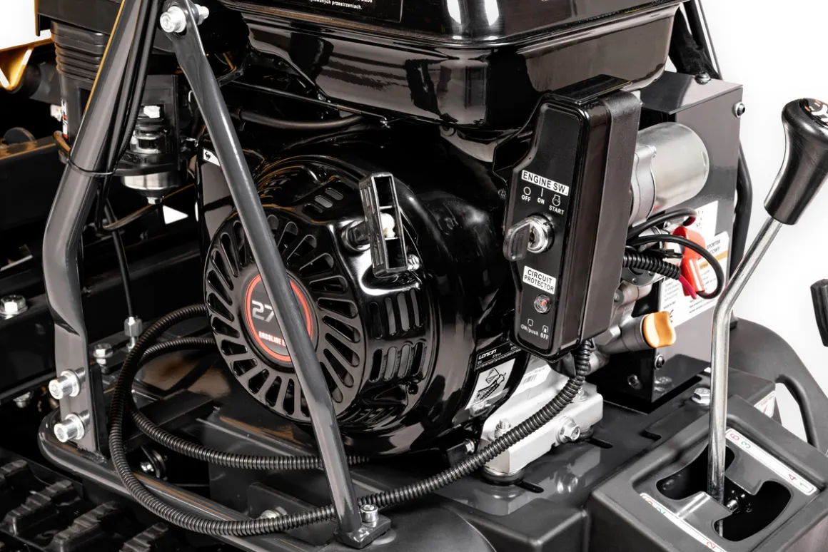 CEDRUS TR500GE-HD-L Transporter Spalinowy Gąsienicowy z Ładowaczem i Górnym Wysypem CEDTR500GE-HD-L