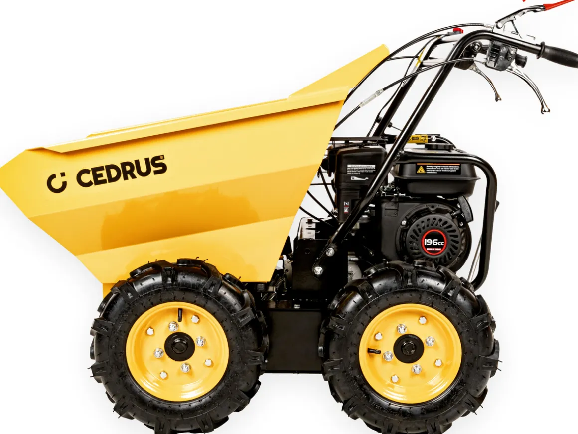 CEDRUS TR300 WOZIDŁO TRANSPORTER BUDOWLANY OGRODOWY TACZKA WYWROTKA 4x4 - OFICJALNY DYSTRYBUTOR - AUTORYZOWANY DEALER CEDRUS