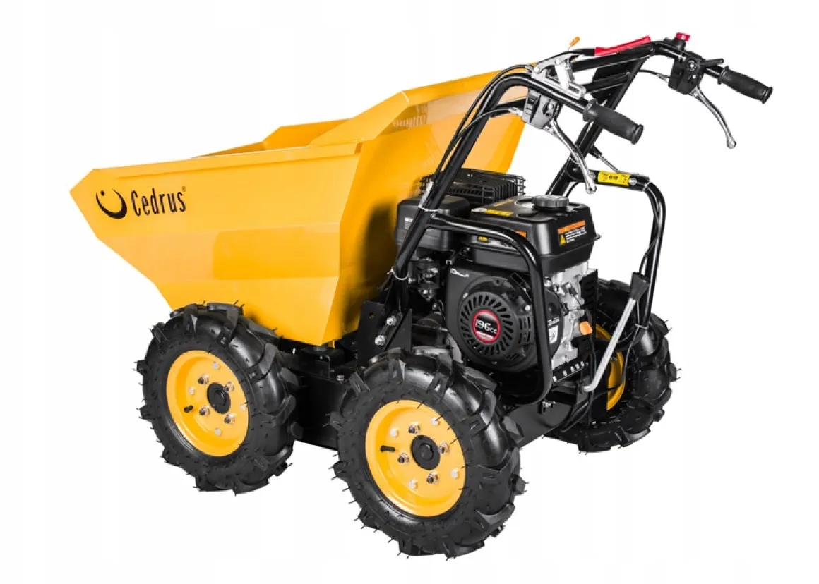 CEDRUS TR300 WOZIDŁO TRANSPORTER BUDOWLANY OGRODOWY TACZKA WYWROTKA 4x4 - OFICJALNY DYSTRYBUTOR - AUTORYZOWANY DEALER CEDRUS
